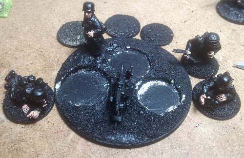 Painting German Fallschirmjager Support Weapons