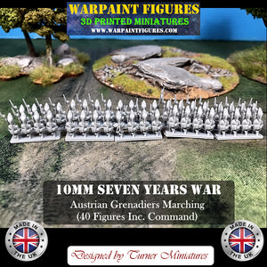 10mm SYW Austrian Grenadiers (Marching)