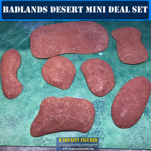 Badlands Desert Hills Terrain Mini Starter Pack