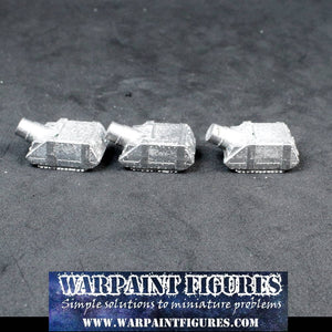 Warpaint Figures - For Sale - 3 x GW Epic Armageddon Space Marine Armageddon 40K Space Marine Vindicators (Metal)