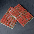 6mm Red Flowers Static Grass Tufts