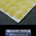 WPF - 120 x 6mm Light Straw Self Adhesive Static Grass Tufts