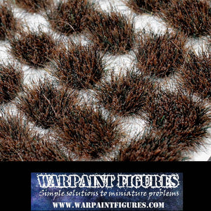120 x 6mm Blighted Grass tufts for Miniatures - Warhammer Fantasy Battle, 40K, Age of Sigmar, AOS, Bolt Action, Infamy Infamy, Malifaux and more