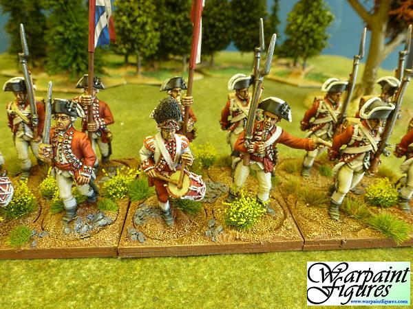Commission Painted 40mm AWI 33rd Regiment Of Foot