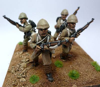 Commission 28mm Afghan Wars British Infantry - Warpaint Figures