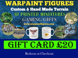 Warpaint Figures Gift Card £20