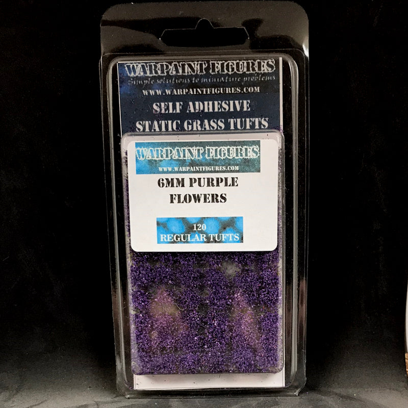 Gamers Grass Violett Blüten-Tufts (6mm) – Wilde Form Für Realistische Miniatur-Basen & Dioramen