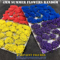 4mm Summer Mix Flowers Static Grass Tufts