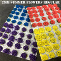 2mm Summer Mix Flowers Grass Tufts