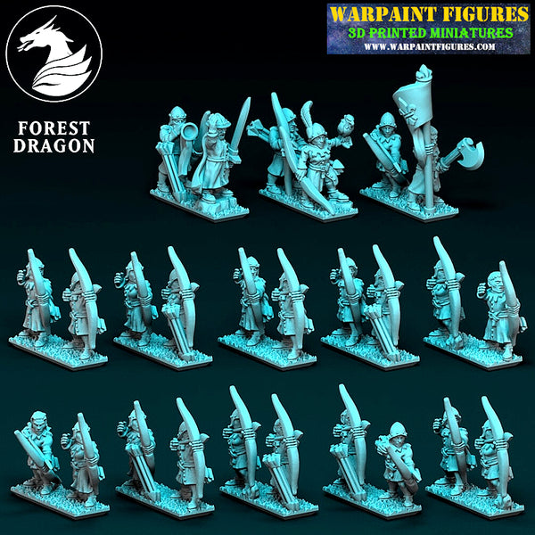 10mm Archers Bowmen