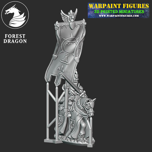 10mm Mounted Army Standard