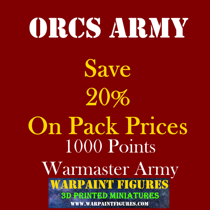 10mm Orc Army Pack