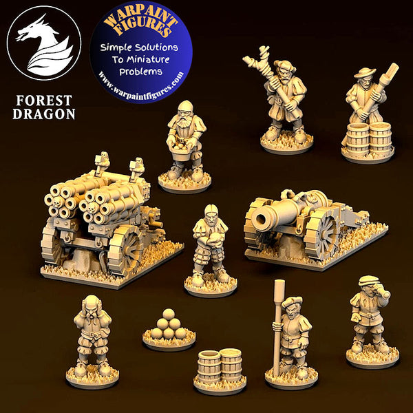 10mm Imperial Human Artillery