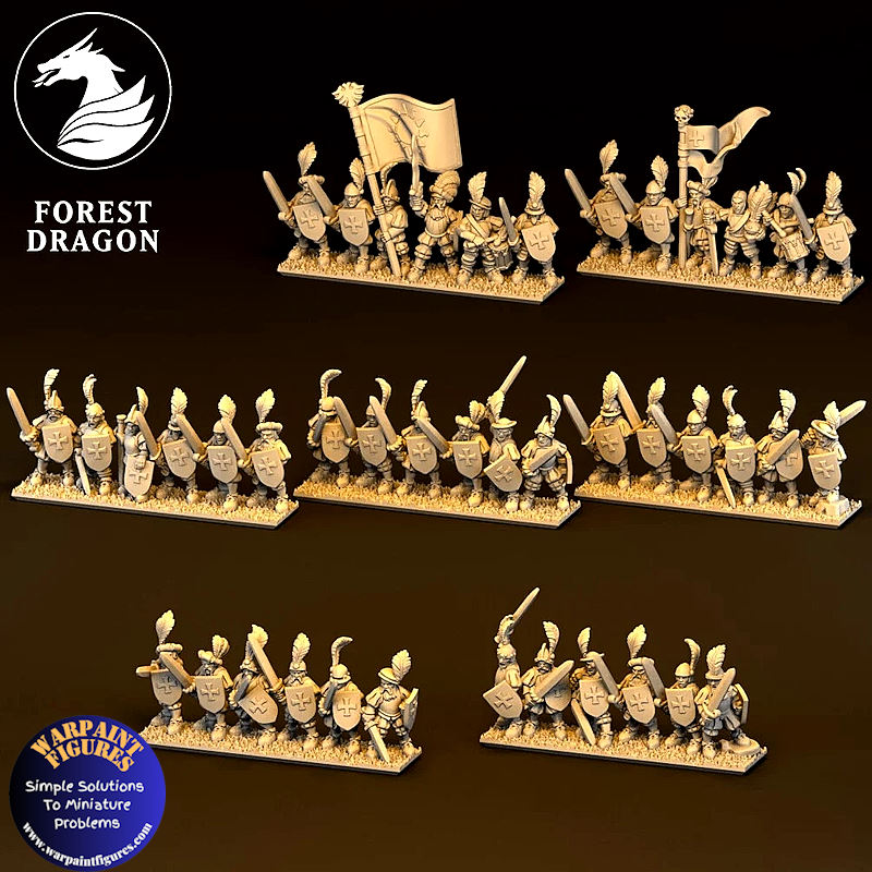 10mm Imperial Swordsmen