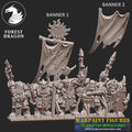 10mm Heavy Orc Warriors