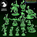 10mm Orc & Goblin Heroes & Characters