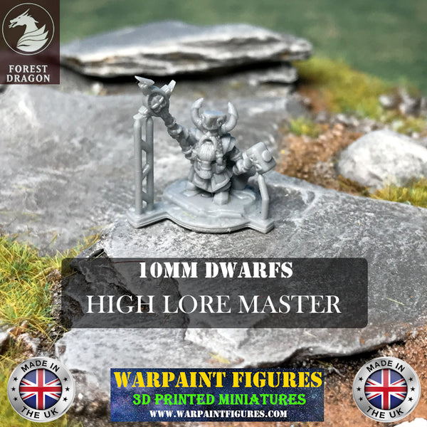 10mm Dwarf Characters Heroes & Champions