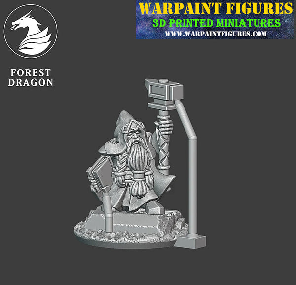 10mm Dwarf Characters Heroes & Champions