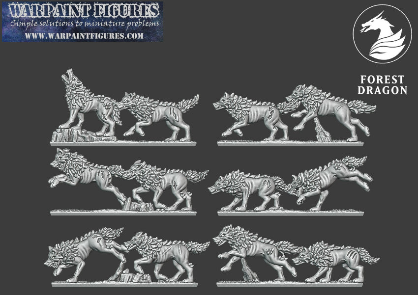 Vampire Lords - Dire Wolves Regiment