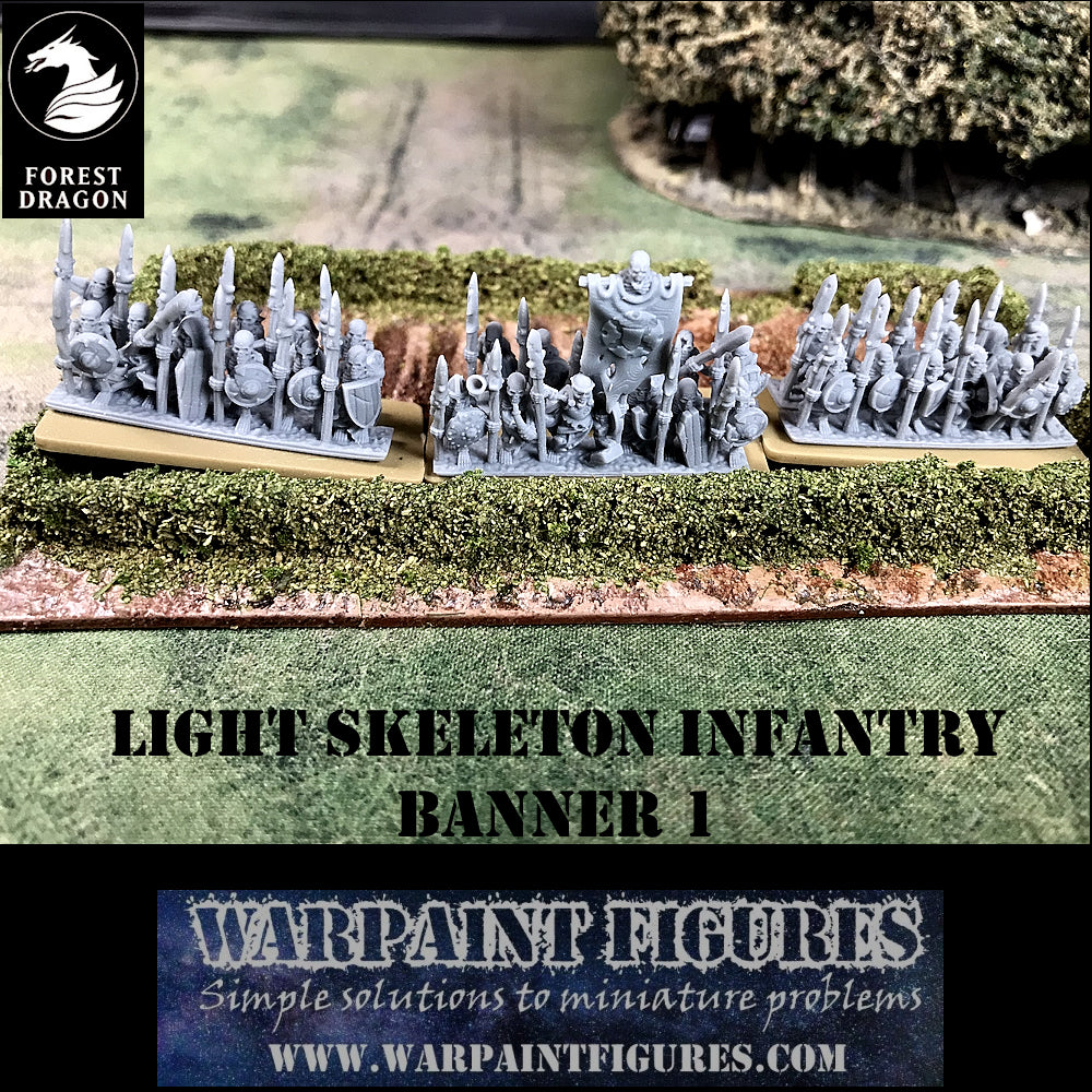 Vampire Lords - Light Skeleton Regiment