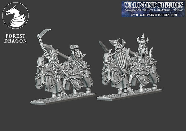 10mm Vampire Lords Skeleton Regiment - Forest Dragon Miniatures ...