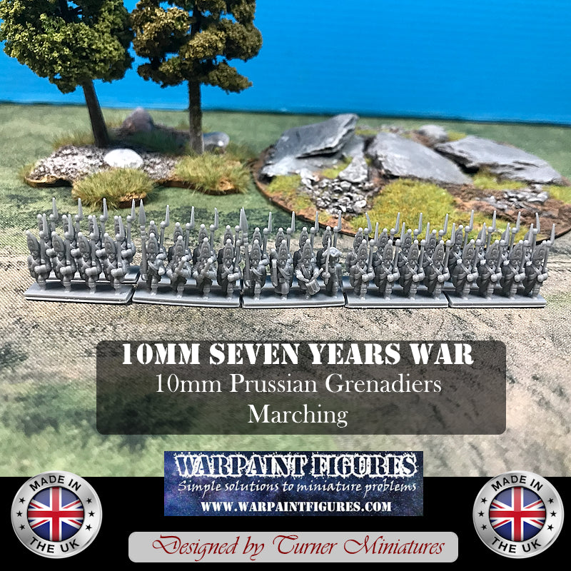 10mm SYW Prussian Grenadiers (Marching)