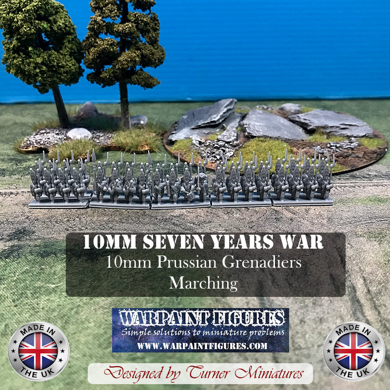 10mm SYW Prussian Grenadiers (Marching)