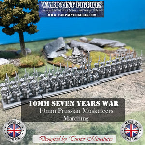 10mm SYW Prussian Musketeers (Marching)