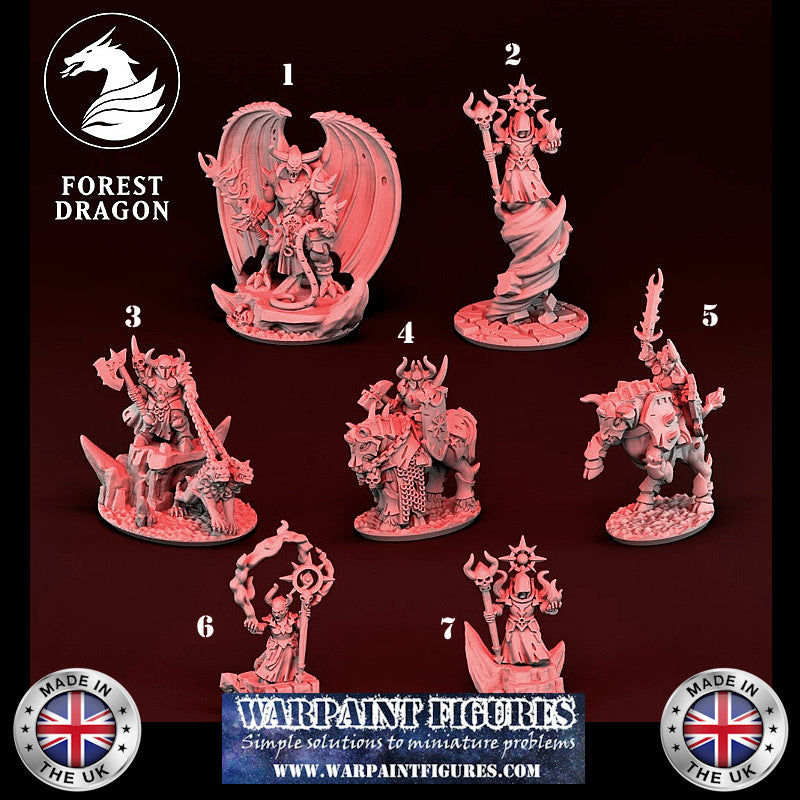 10mm Despoilers Generals Characters & Heroes