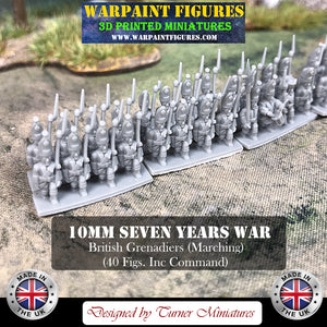 10mm SYW British Grenadiers (Marching)