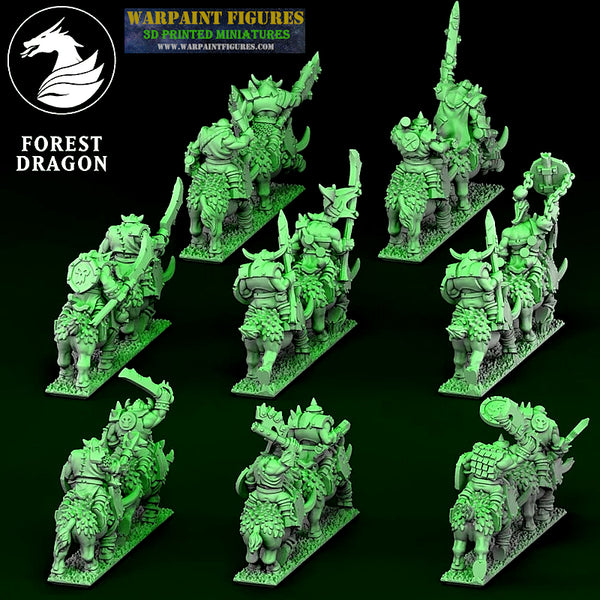 10mm Orc Boar Riders