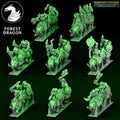 10mm Orc Boar Riders
