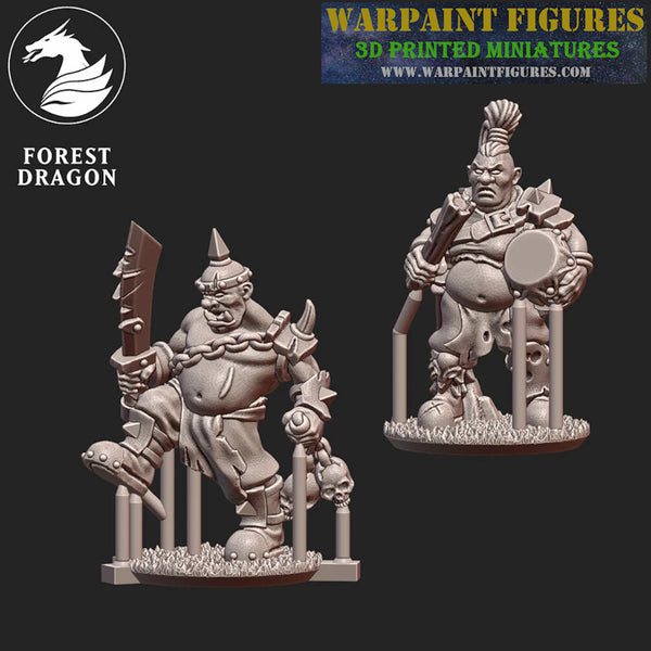 10mm Orc & Goblins Ogres