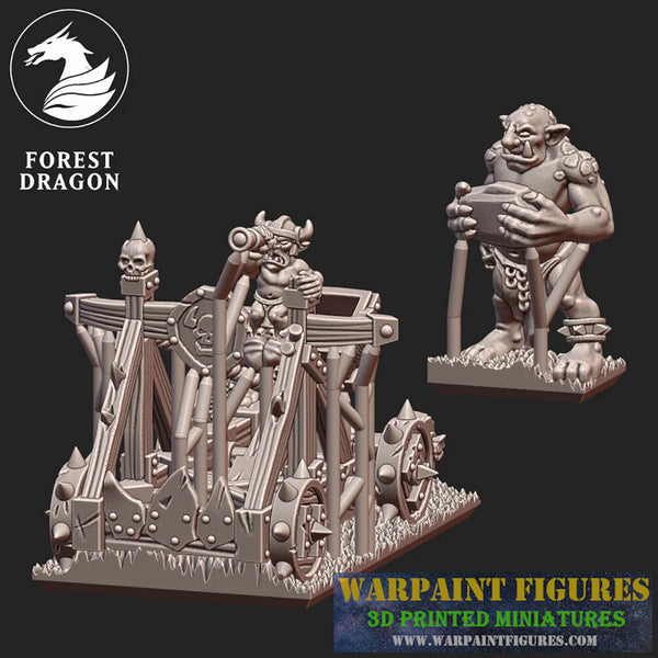 10mm Orc & Goblins Stone Thrower