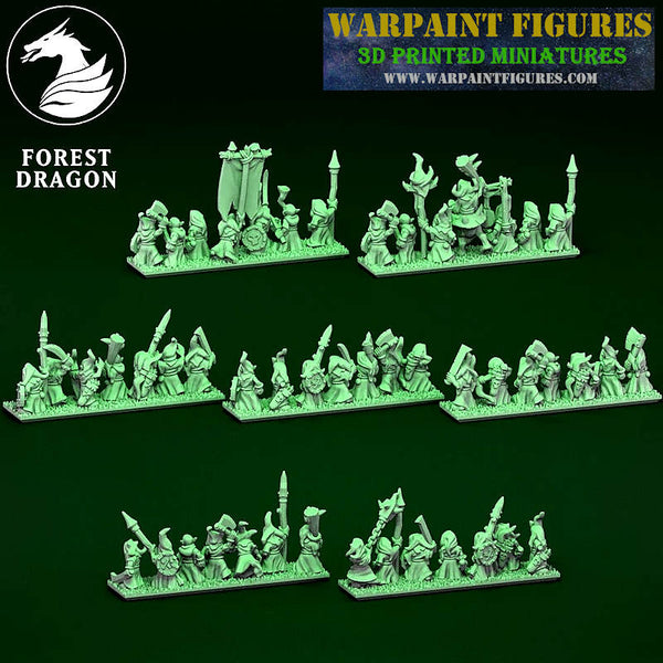 10mm Hooded Goblin Warriors