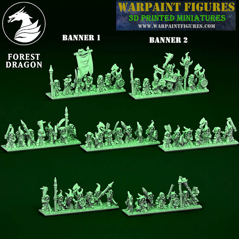 10mm Hooded Goblin Warriors