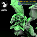 10mm Orc Heroes On Wyverns