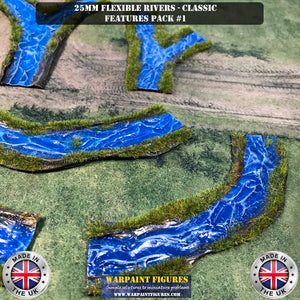 25mm Wide Flexible Rivers (Classic) - Feature Set #1