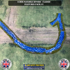 25mm Wide Flexible Rivers (Classic) - Feature Set #1