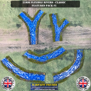 25mm Wide Flexible Rivers (Classic)
