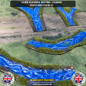 25mm Wide Flexible Rivers (Classic) - Feature Set #1