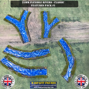 25mm Wide Flexible Rivers (Classic) - Feature Set #1