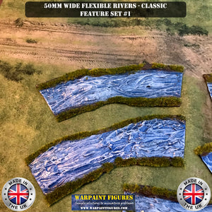 50mm Wide Flexible Rivers (Classic) - Feature Set #1