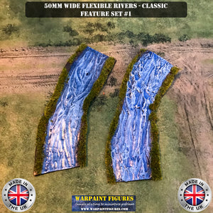 50mm Wide Flexible Rivers (Classic) - Feature Set #1