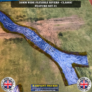 50mm Wide Flexible Rivers (Classic) - Feature Set #1