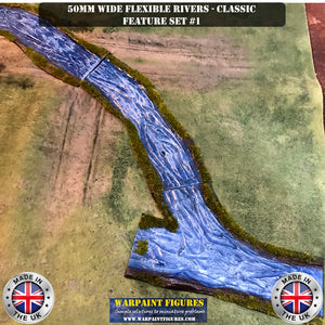 50mm Wide Flexible Rivers (Classic) - Feature Set #1