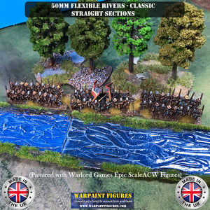 50mm Wide Flexible Rivers (Classic) - Straights