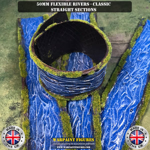 50mm Wide Flexible Rivers (Classic) - Straights