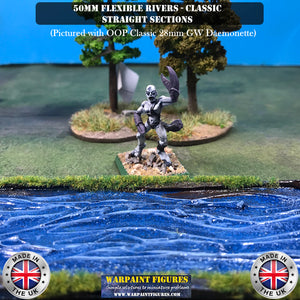 50mm Wide Flexible Rivers (Classic) - Straights