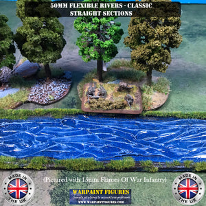 50mm Wide Flexible Rivers (Classic) - Straights